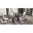 ACME Venezia Dining Table in Gray