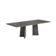 ACME Venezia Dining Table in Gray