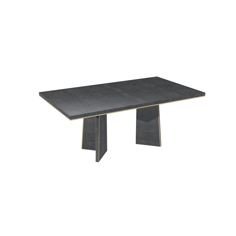ACME Venezia Dining Table in Gray