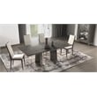 ACME Venezia Dining Table in Gray