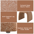 ACME Luke Accent Chair  (Set-2) in Brown Fabric