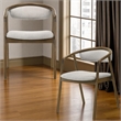 ACME Delina Side Chair in Chenille & Walnut