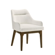 ACME Kasha Side Chair (Set-2) in Chenille & Vintage Oak