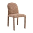 ACME Lidi Side Chair (Set-2) in Brown Chenille