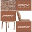 ACME Lidi Side Chair (Set-2) in Brown Chenille