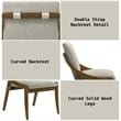 ACME Danzel Side Chair (Set-2) in Gray Chenille & Vintage Oak