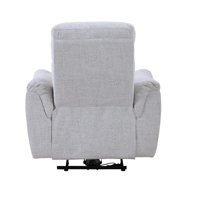 ACME Eastre Power Motion Recliner  w/USB Port  in Gray Chenille