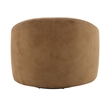 ACME Zoey Accent Chair w/Swivel  in Chocolate Suede