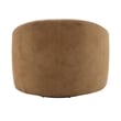 ACME Zoey Accent Chair w/Swivel  in Chocolate Suede