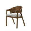 ACME Hoyte Arm Chair (Set-2) in Walnut