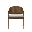ACME Hoyte Arm Chair (Set-2) in Walnut