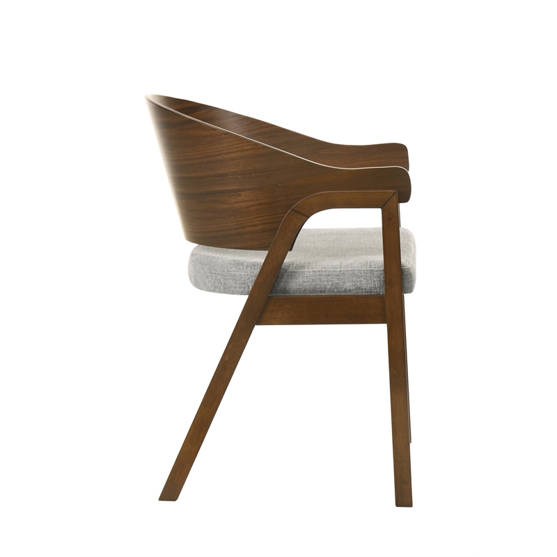 ACME Hoyte Arm Chair (Set-2) in Walnut