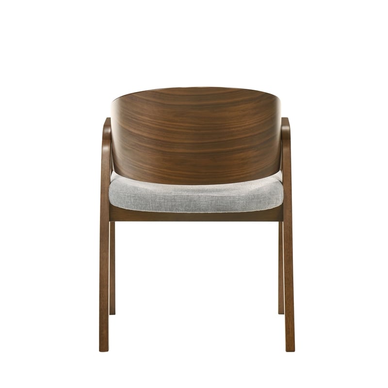 ACME Hoyte Arm Chair (Set-2) in Walnut
