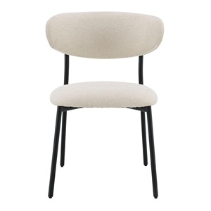 ACME Jirina Side Chair (Set-2) in Beige Chenille