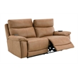 ACME Chavis Power Motion Loveseat w/USB & Power Headrest in Brown Leather Aire