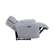 ACME Jeromie Power Motion Loveseat  w/USB Port  in Gray Synthetic Leather