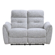ACME Eastre Power Motion Loveseat  w/USB Port  in Gray Chenille