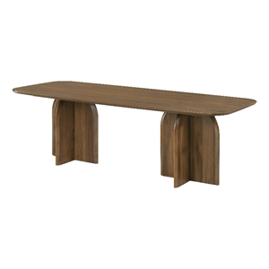 ACME Delmon Dining Table  in Dark Walnut