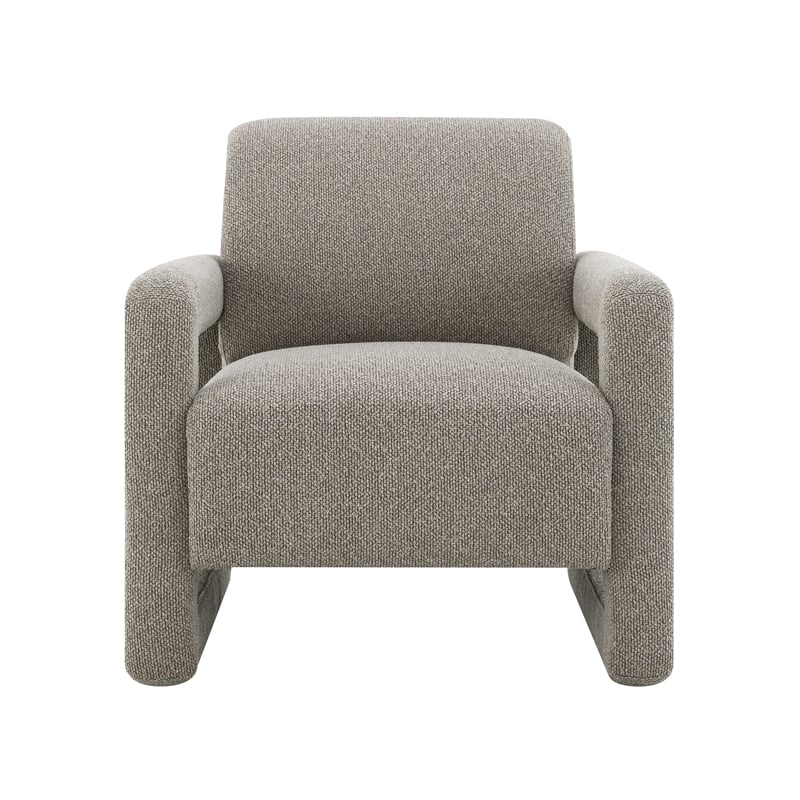 ACME Glenda Accent Chair in Gray Chenille