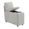 ACME Tarrance Modular Console w/Wireless Charging & USB in GraySherpa & Velvet
