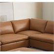 ACME Brighton Modular  - Wedge in Brown Top Grain Leather