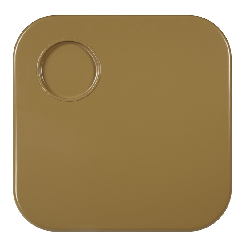 ACME Joane Coffee Table in Yellowish Brown & Light Gray High Gloss