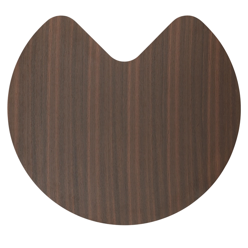 ACME Yoab Coffee Table in Smoked Oak  & Light Gray High Gloss