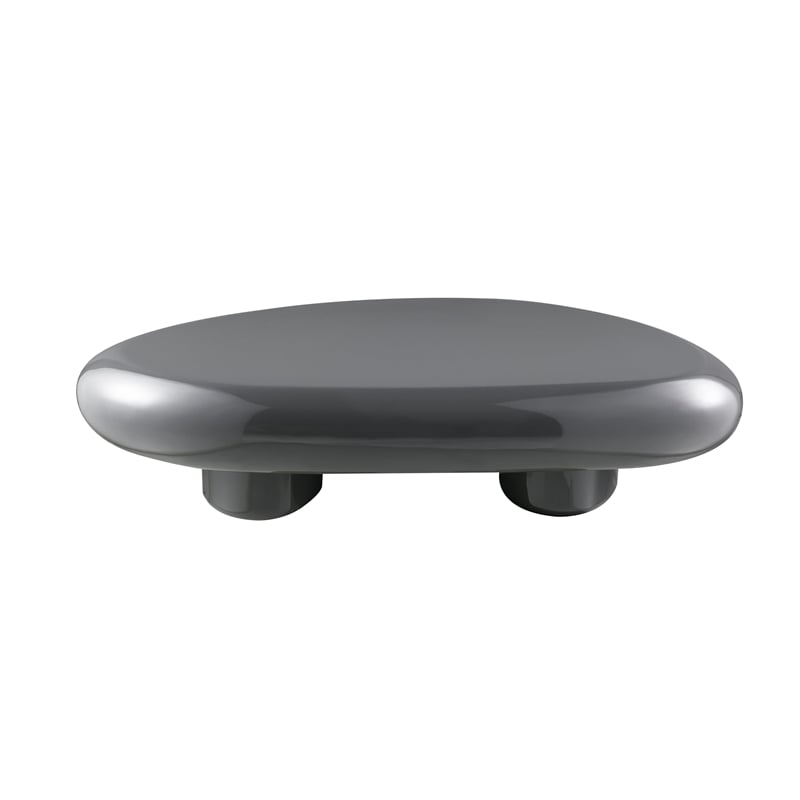 ACME Charlene Coffee Table in Gray High Gloss