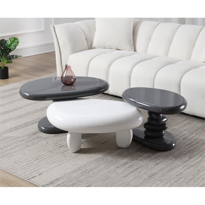 ACME Wylie Coffee Table in White High Gloss