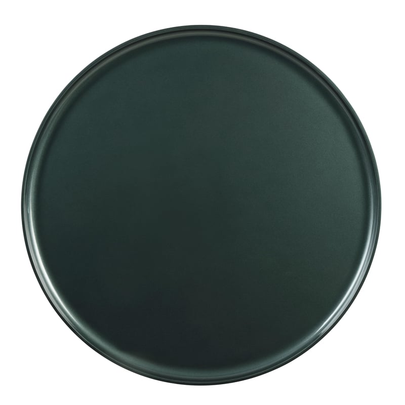 ACME Lakita Coffee Table in Blackish Green/ Dark Blond High Gloss & Smoked Oak