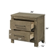ACME Colton Nightstand in Antique White Oak