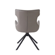 ACME Damita Side Chair (Set-2) in Camel & Black