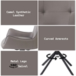 ACME Damita Side Chair (Set-2) in Camel & Black