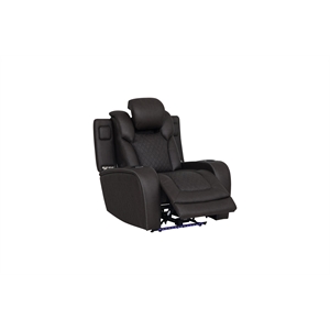 ACME Wendell Power Motion Recliner in Dark Gray