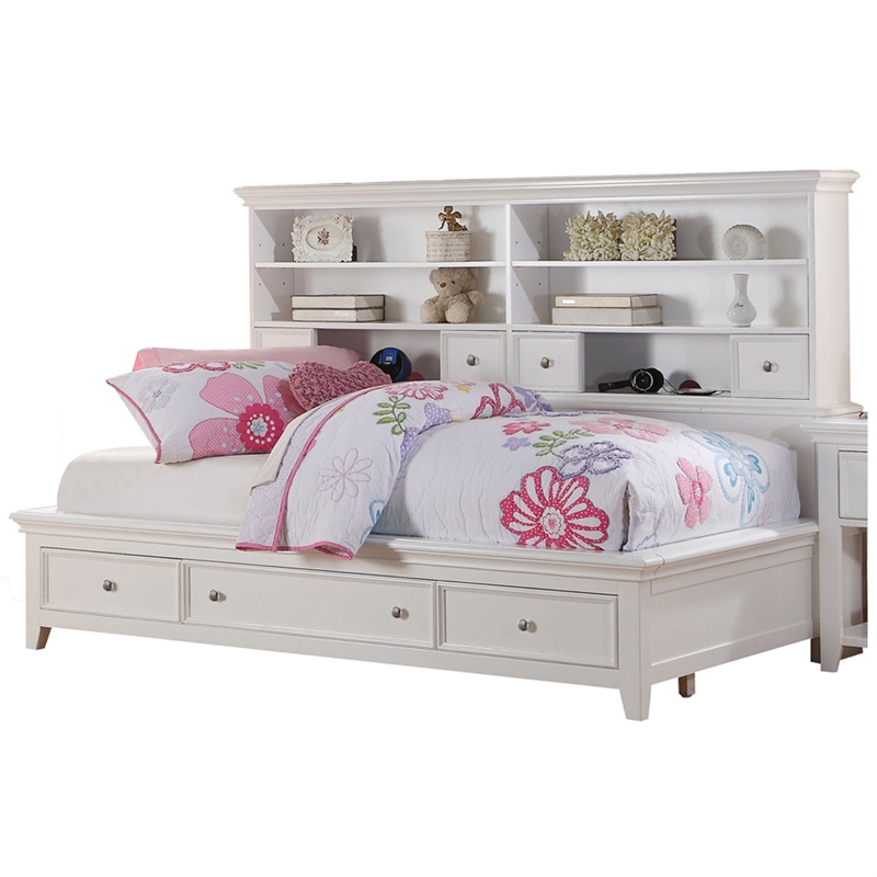 ACME Lacey Daybed w/Storage in White