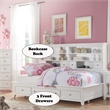 ACME Lacey Daybed w/Storage in White