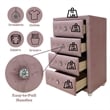 ACME Reggie Chest in Pink Fabric