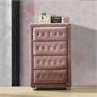 ACME Reggie Chest in Pink Fabric