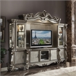 ACME Versailles Entertainment Center in Antique Platinum