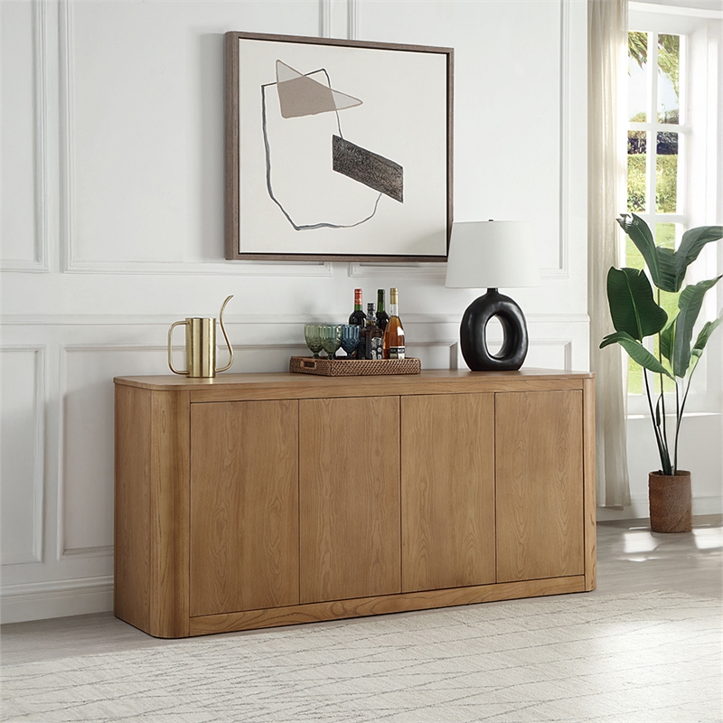 ACME Zoey Server in Oak