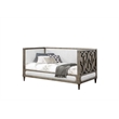 ACME Artesia Daybed (Twin) in Tan Fabric & Salvaged Natural