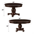 ACME Chateau De Ville Dining Table in Espresso