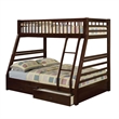 ACME Jason Bunk Bed (T/F) in Espresso