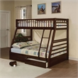 ACME Jason Bunk Bed (T/F) in Espresso