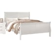 ACME Louis Philippe Eastern King Bed in White