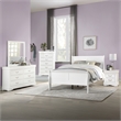 ACME Louis Philippe Queen Bed in White