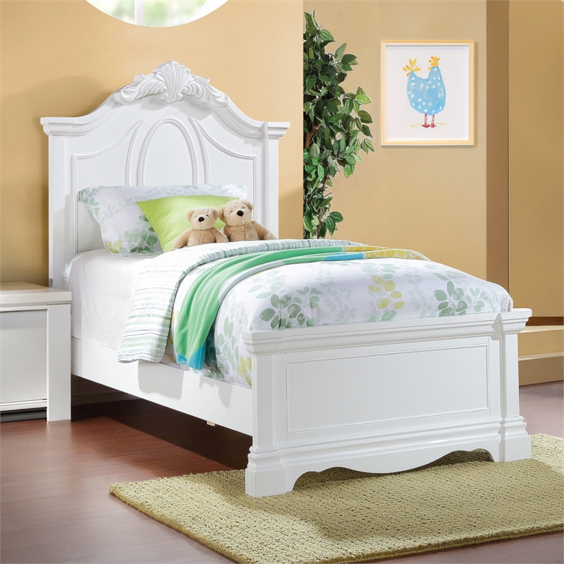 ACME Estrella Full Bed in White