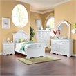 ACME Estrella Twin Bed in White