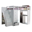 ACME Freya Twin Loft Bed w/Storage in White
