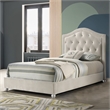 ACME Reggie Twin Bed in Beige Fabric